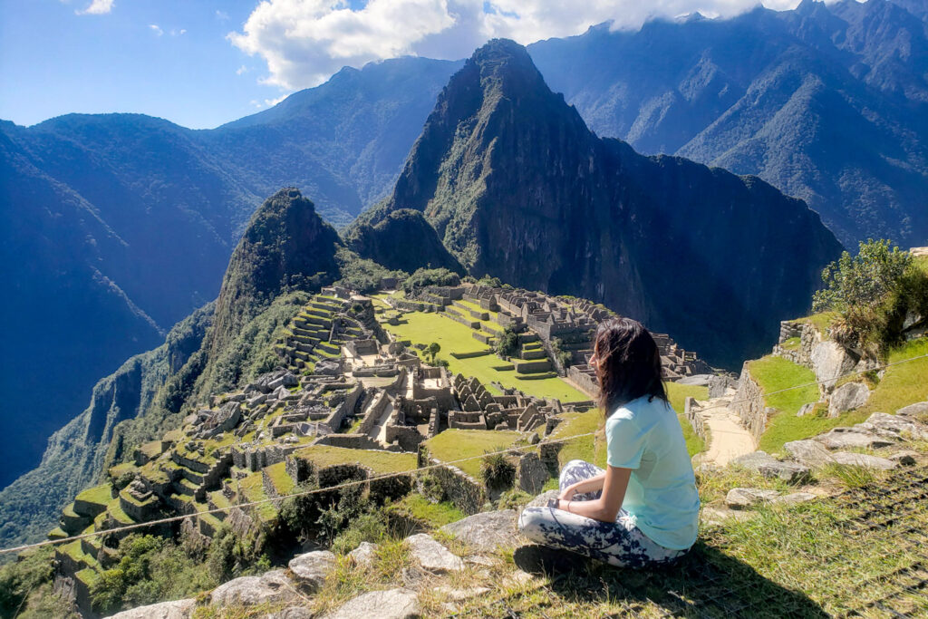 montaña de machu picchu